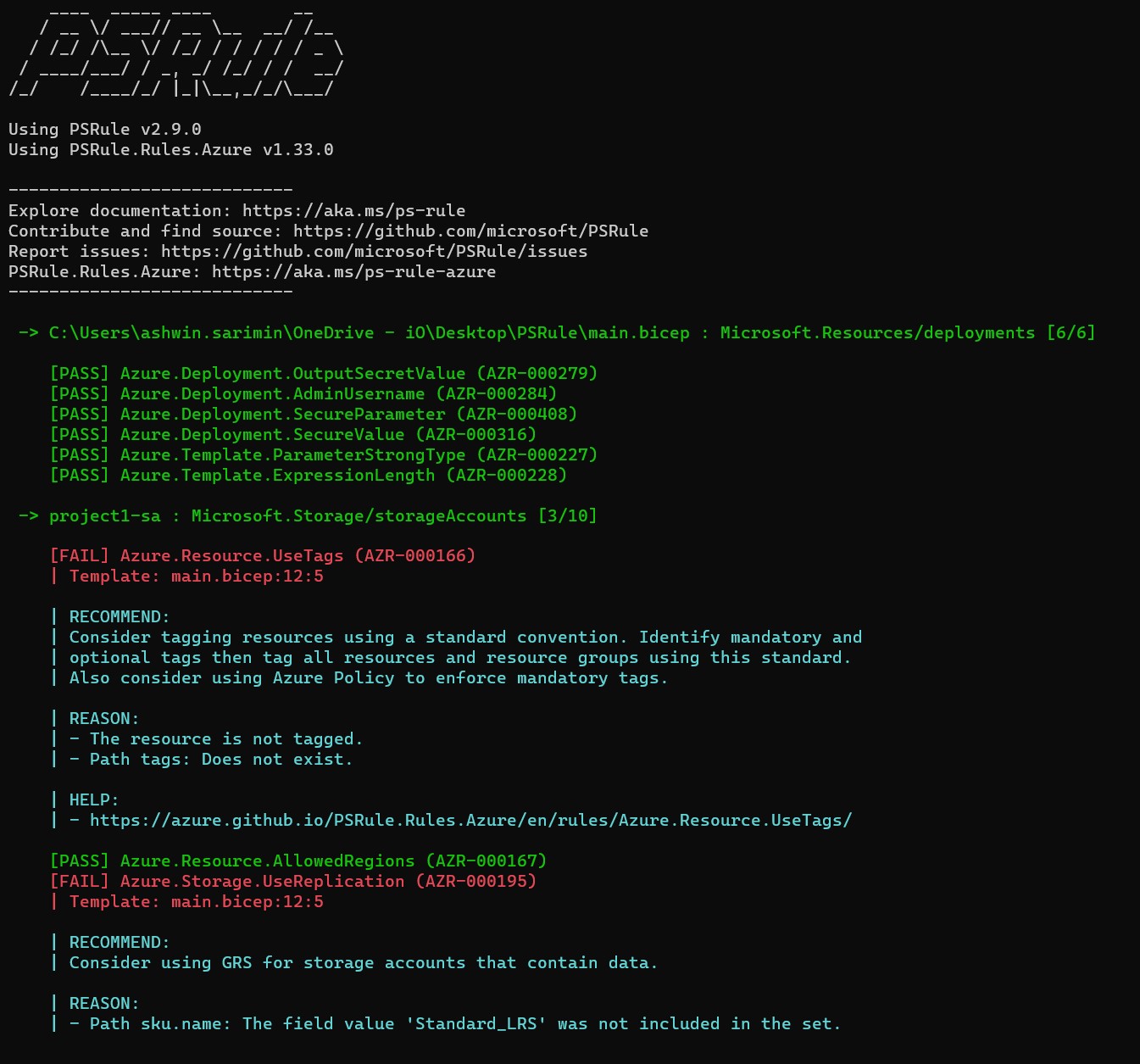 PSRuleLocal